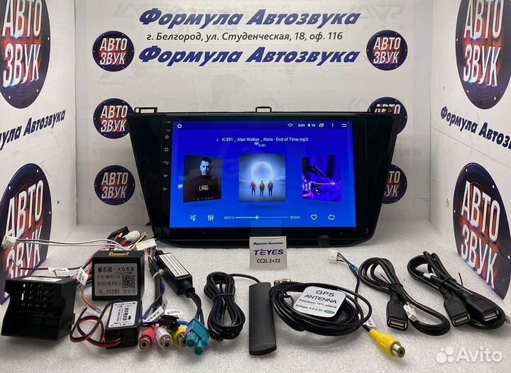 Штатная магнитола Volkswagen Tiguan 2 16-18 2-32