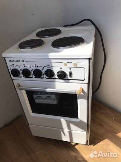 Плита электрическая бу с духовкой