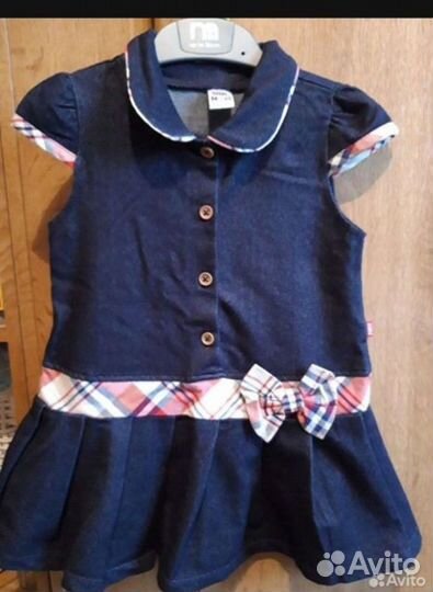Летние вещи на девочку р.92-98