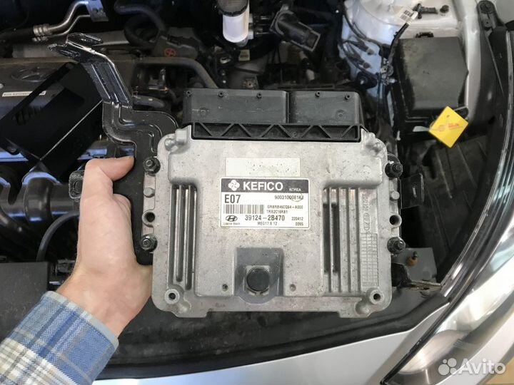 Эбу мозги 1,6 АКПП 6ти ступка на Hyundai Solaris 1