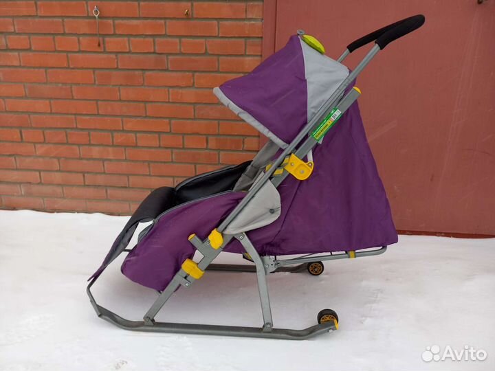 Коляска санки