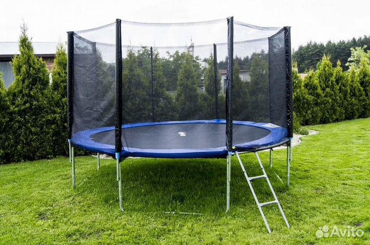 Аренда батута с сеткой на день