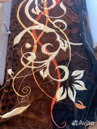 Плед 160 на 200 теплый