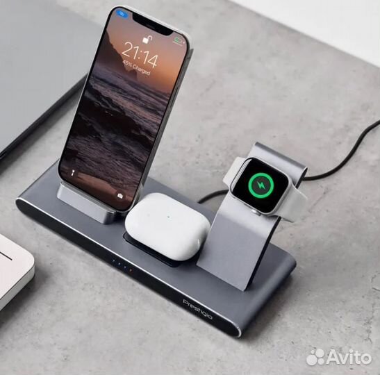 Беспроводная зарядная станция для iPhone, новая