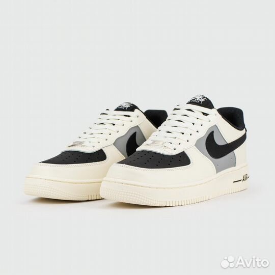 Кроссовки Nike Air Force 1 Low Cream / Black