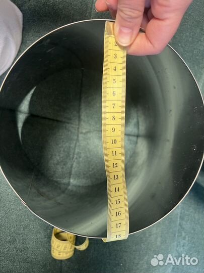 Кондитерское металлическое кольцо d-17.5 и 15,5