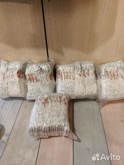 Подгузники Pampers 2 пакетом