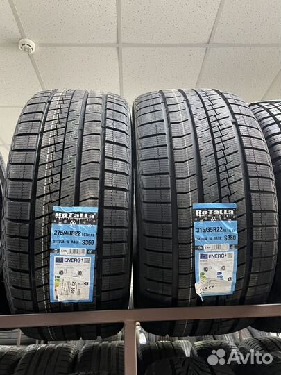 Rotalla Setula W-Race S360 275/40 R22 и 315/35 R22 111H