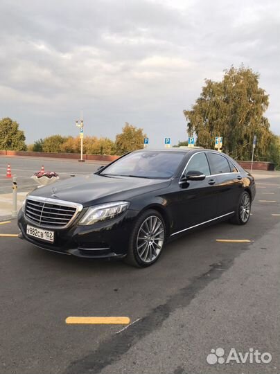 Аренда Mercedes-Benz S350d на свадьбу