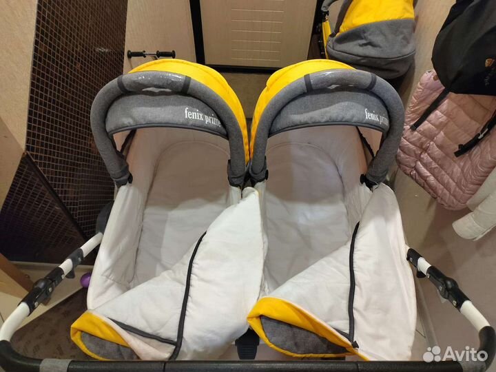 Коляска для двойни