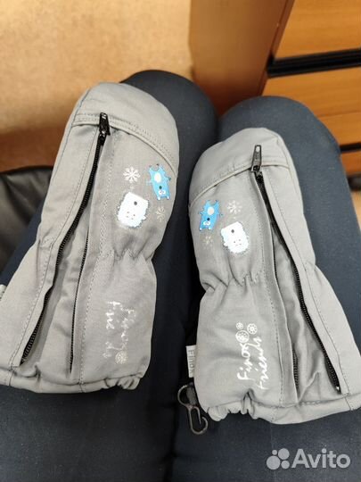 Варежки краги детские