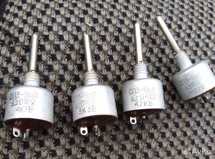 Резистор сп3 - 9а. сп3-1б. спз-19а. спз-38а