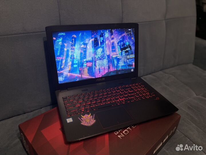 Игровой ноутбук asus ROG GL552VX