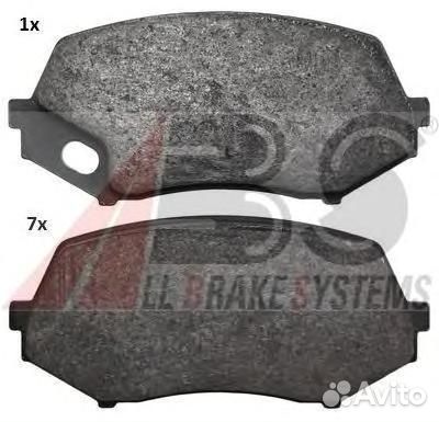 Колодки тормозные 37771 Abs