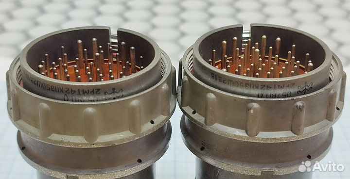 Разъемы 2рмт42кпэ50Ш2В1В - 2 штуки лот