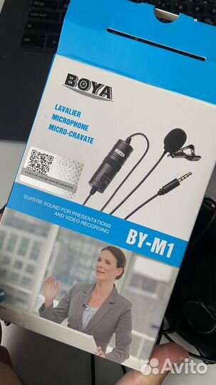 Петличный микрофон boya