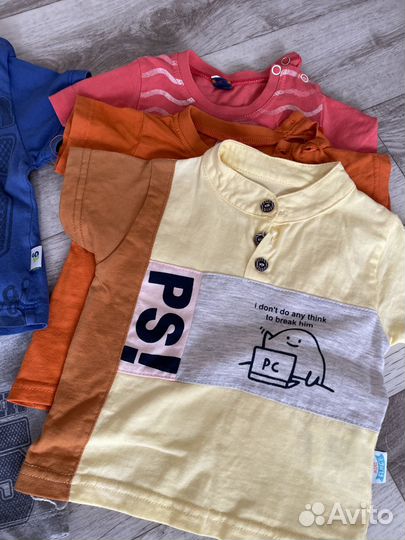 Пакет вещей на мальчика 68 74 размер