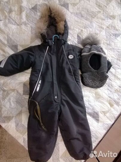 Зимний комбинезон для мальчика 98 104