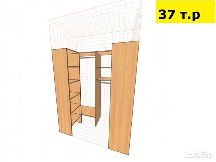 Гардеробные системы на заказ