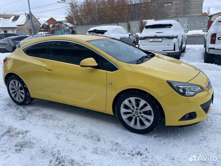 Opel Astra GTC 1.4 AT, 2012, 127 000 км