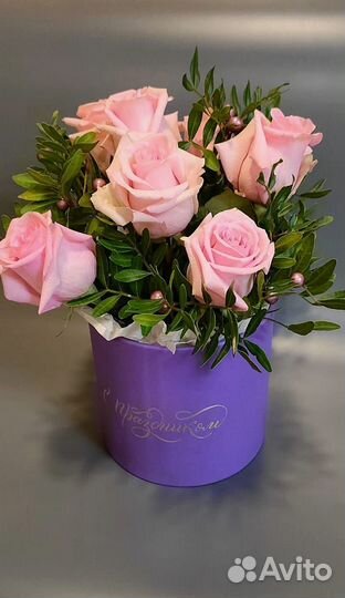 Букет из шляпных коробок Акция