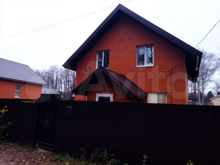 Коттедж 128 м² на участке 7 сот.