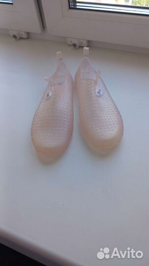Аквашузы, коралловые тапочки, 35 размер