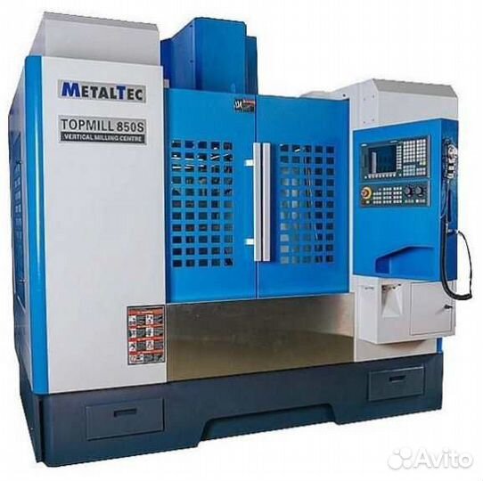 Фрезерный станок с чпу по металлу MetalTec