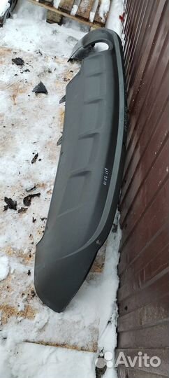 Юбка бампера задняя Audi Q5 8R 2009-2017