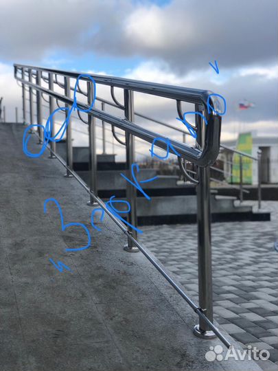 Перила из нержавеющей стали