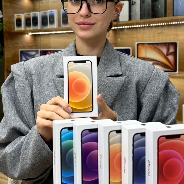 iPhone 12, 128 ГБ, SIM + eSIM
