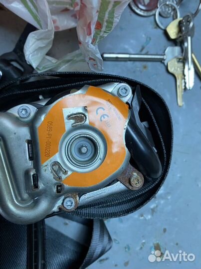 Ремни безопасности skoda octavia a7 2013