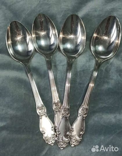 Ложки мельхиор СССР 6шт