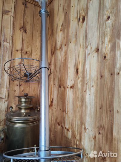 Труба с полками для барной стойки