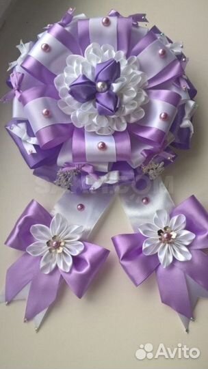 Бант на выписку из роддома