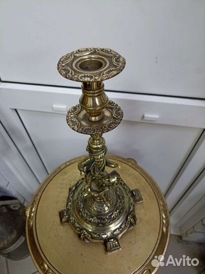 Подсвечник старинный.бронза