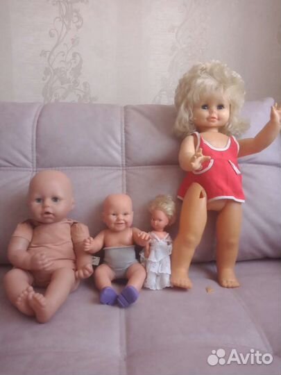 Куклы и пупсы старые