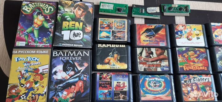 Картриджи сега sega