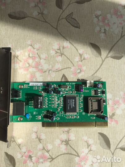 Сетевые карты100-1000Mb рабочие Intel,DLinkRealtek