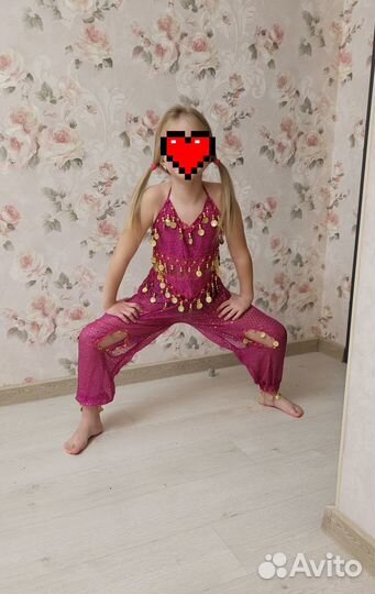 Костюм для восточных танцев в аренду детский