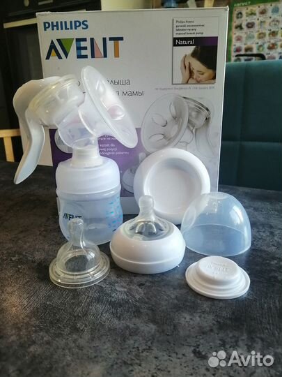 Молокоотсос avent ручной