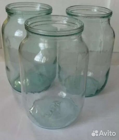 Стеклянная банка 1л,0.75л,0.5л,0.25л и 3л