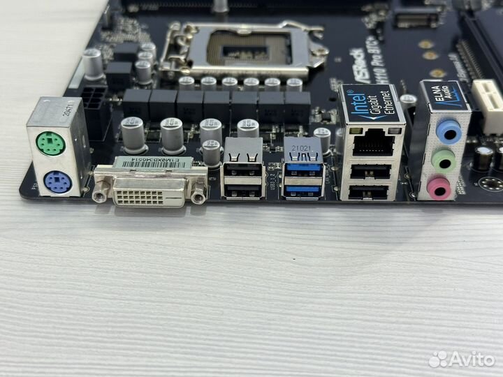 Материнская плата AsRock H110 Pro BTC+ 1151