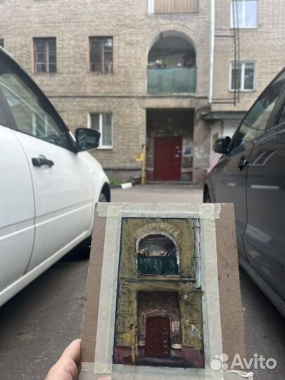 Картина пастель