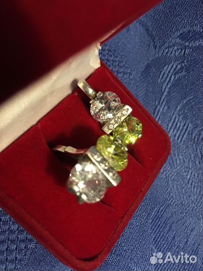 Набор кольцо и подвеска /серебро 925