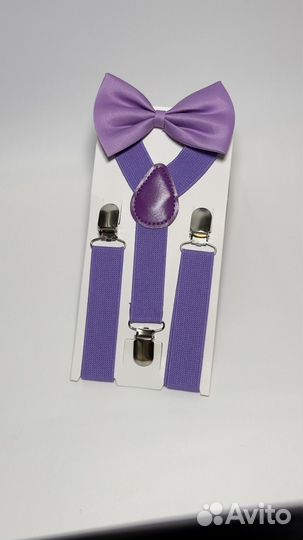 Подтяжки детские с бабочкой