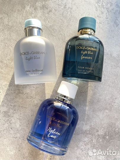 Dolce Gabbana light blue italian love 100 мл