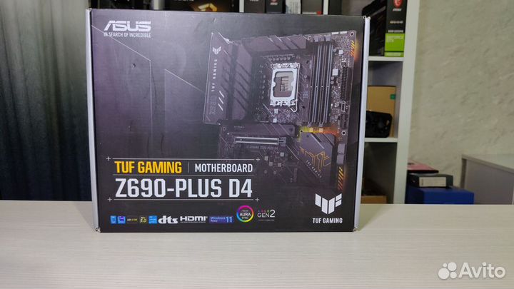 Материнская плата Asus tuf gaming z690-plus d4 чек