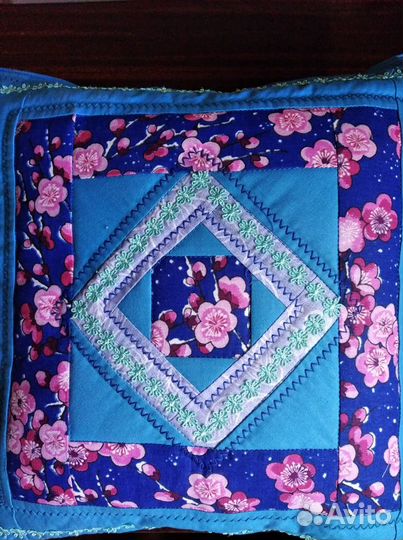 Подушка в стиле Пэчворк