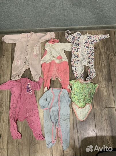 Детские вещи пакетом для девочек